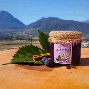 Salsa di uva fraga - salsa dolce speziata