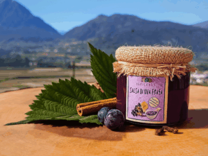 Salsa di uva fraga - salsa dolce speziata