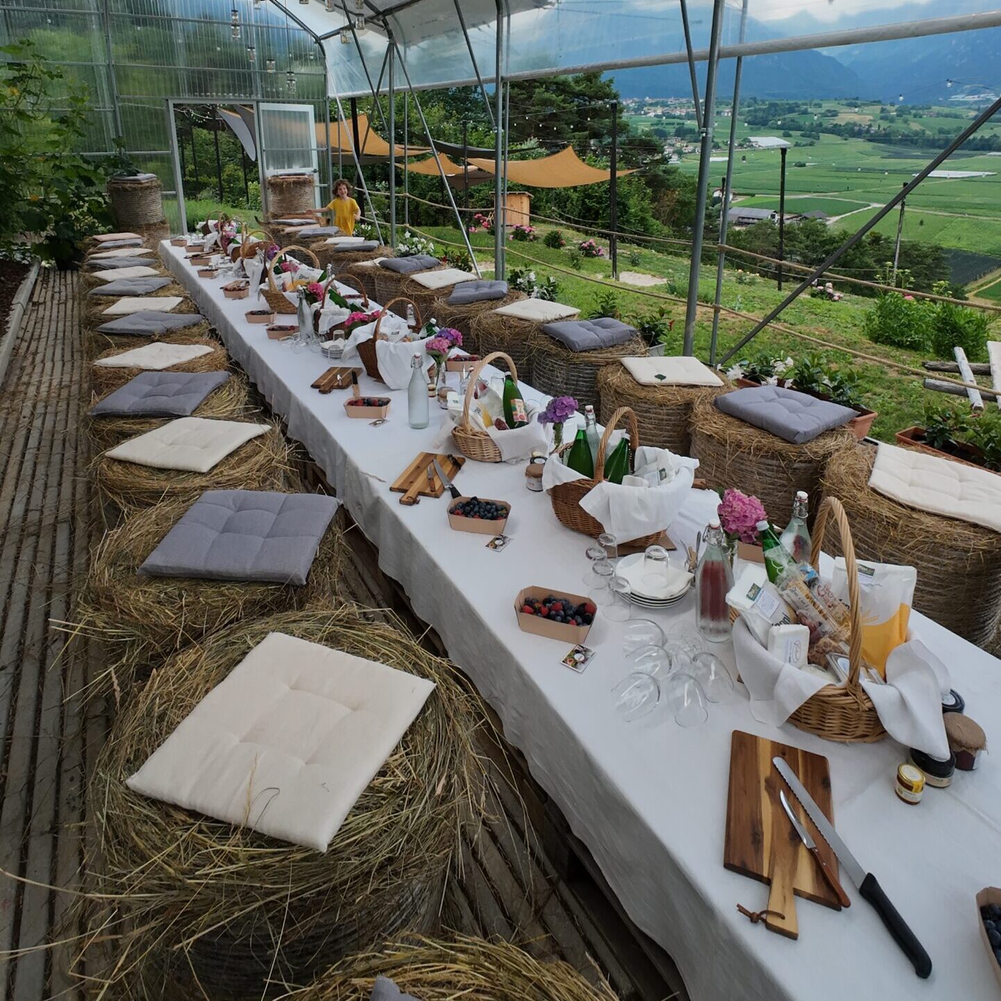 Vista dall’alto di Agriconda e della Gioconda